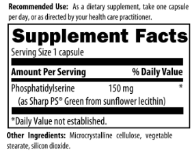 Phosphatidylserine (PS 150) 150mg